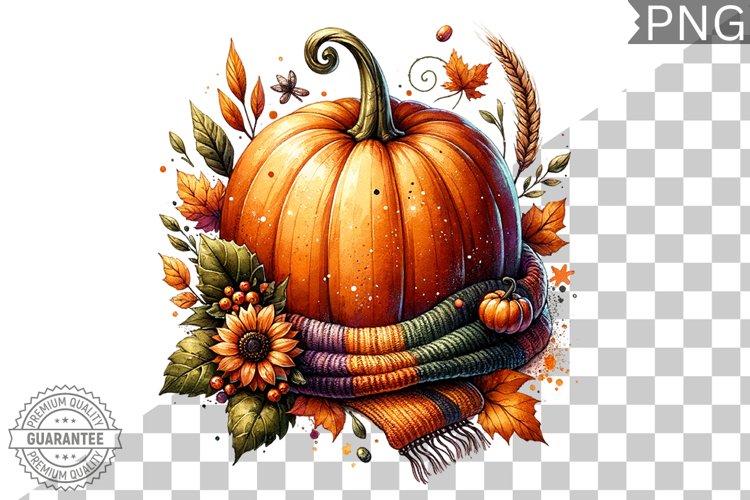 Pumpkin Clipart Png Image 9
