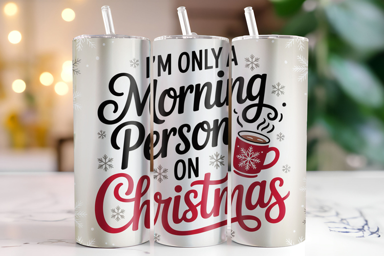 Im only a morning person on Christmas Svg | Christmas Svg