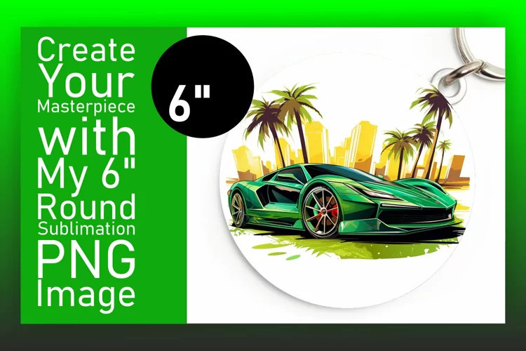 Vehicle Wonderland Sublimation Art