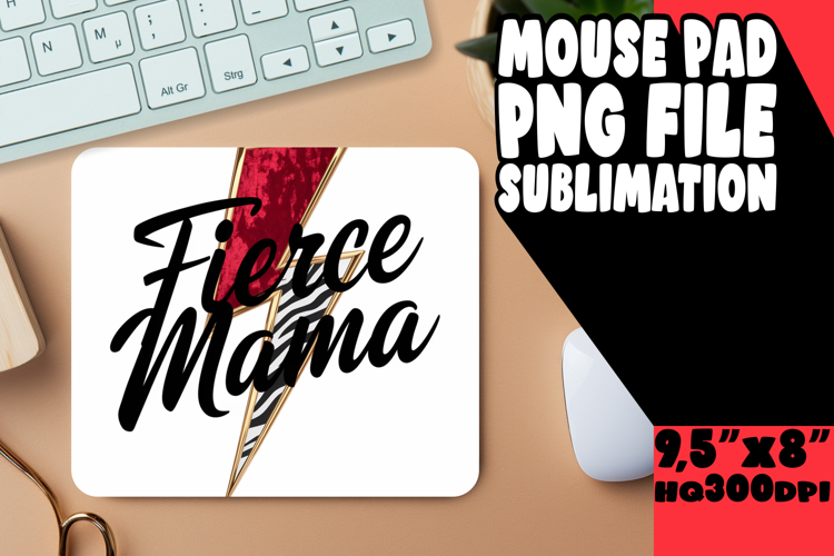 Sweet Desk Mat Sublimation Style, Mother's Day