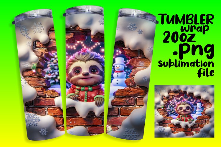 Christmas Tumbler Wrap Image 17