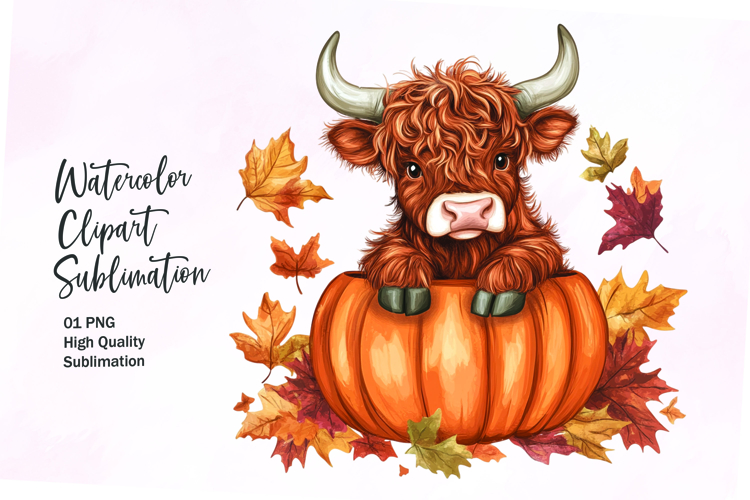 Highland Cow Clipart Image 5