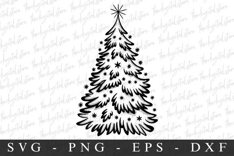 Merry Christmas Tree Svg Image 5