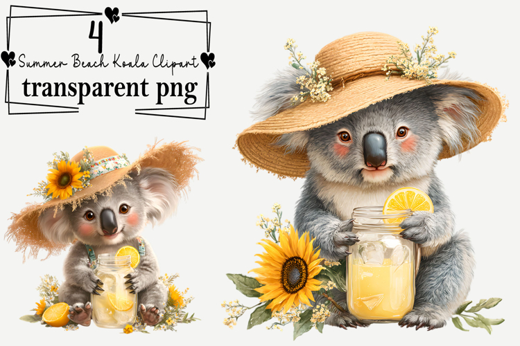 Watercolor Beach Clipart Image 19