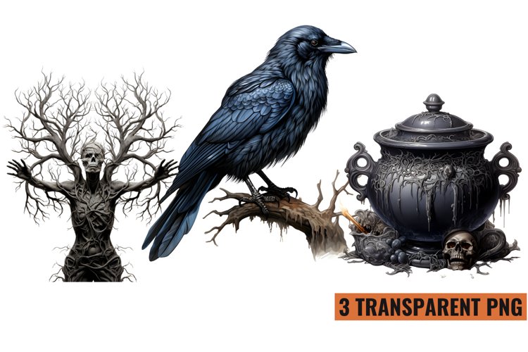 Vintage Halloween Clipart Image 13