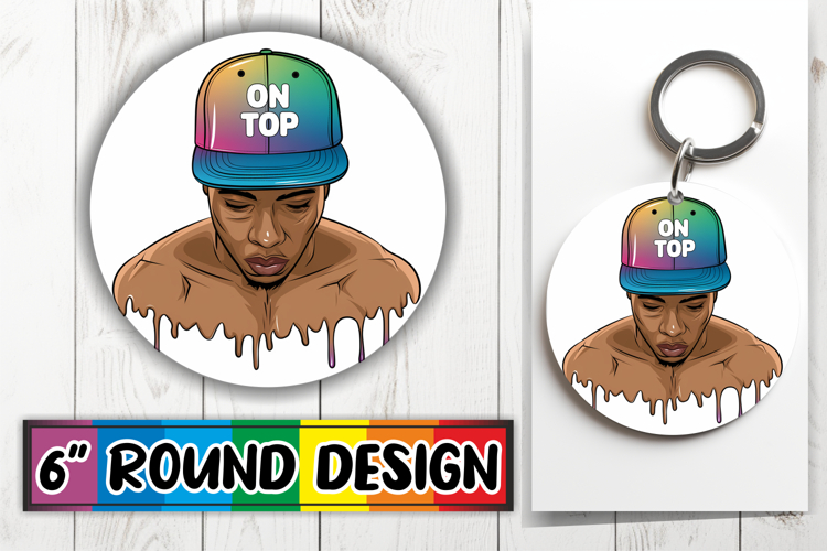 Radiant Sublimation Ornaments, Afro Mam