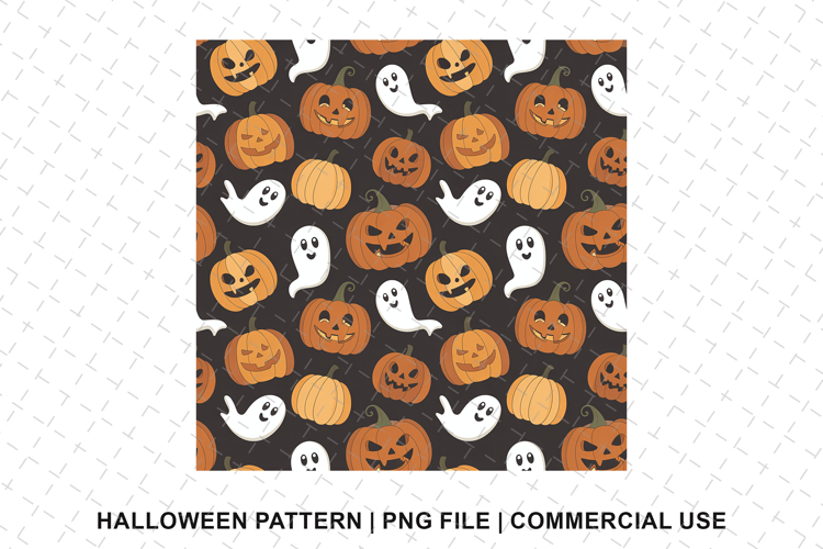 Halloween Seamless Pattern Image 17