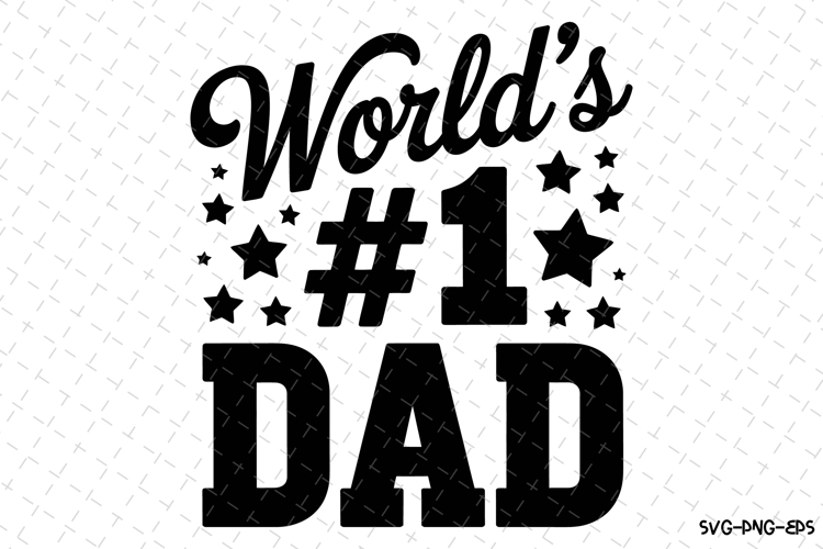 1 Dad SVG Image 5