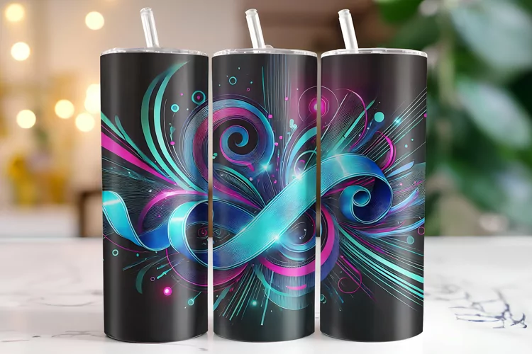 Abstract Tumbler Wrap | Sublimation | Tumblers