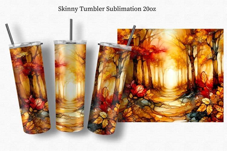 Fall Tumbler Wrap Image 14