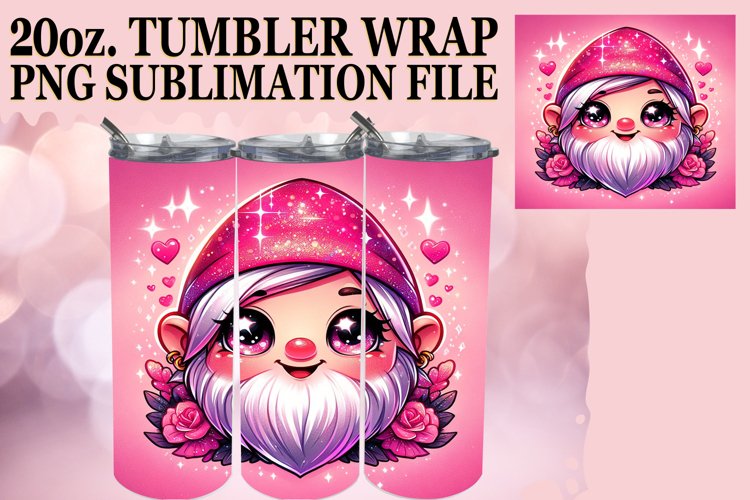 Love-Infused Gnome Tumbler example image 1