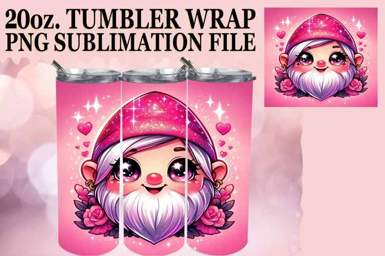 Love-Infused Gnome Tumbler