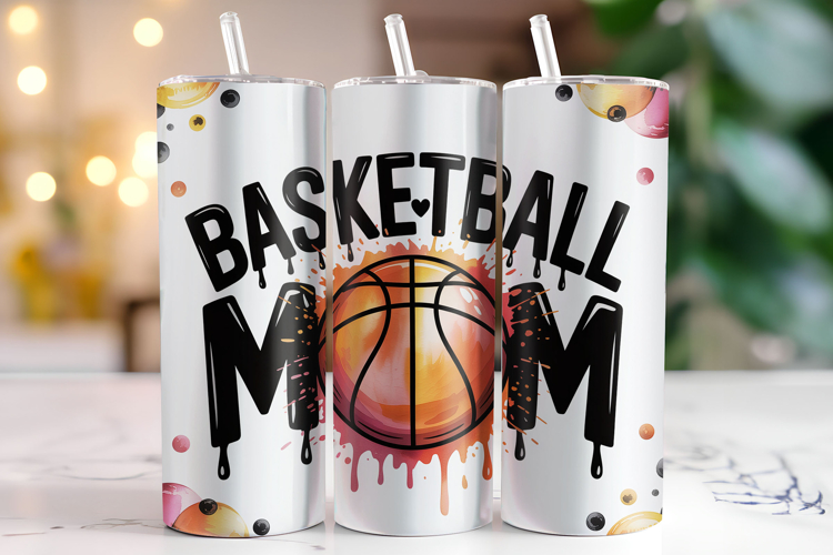 Basketball Mom Tumbler Wrap | Sublimation | Tumblers