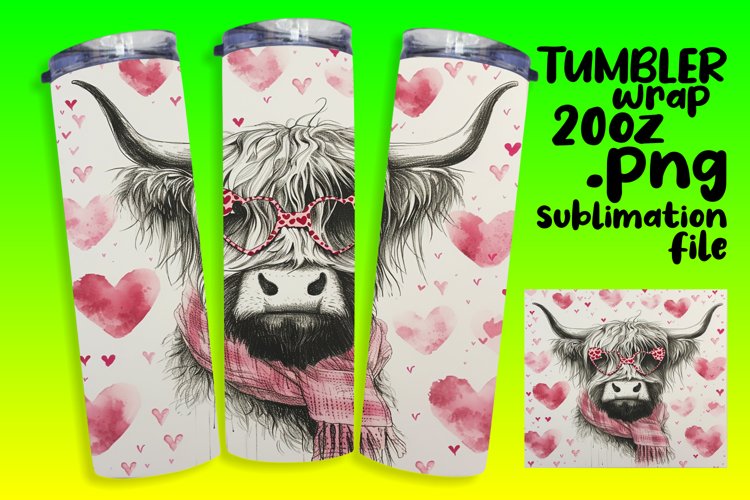 Lovely Watercolor Cow Wrap, Happiness