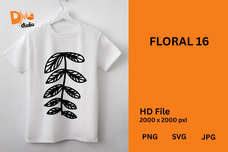 Floral Vector Image 5