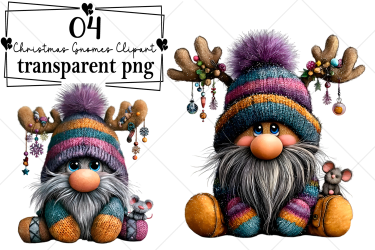Christmas Gnomes Png Image 19