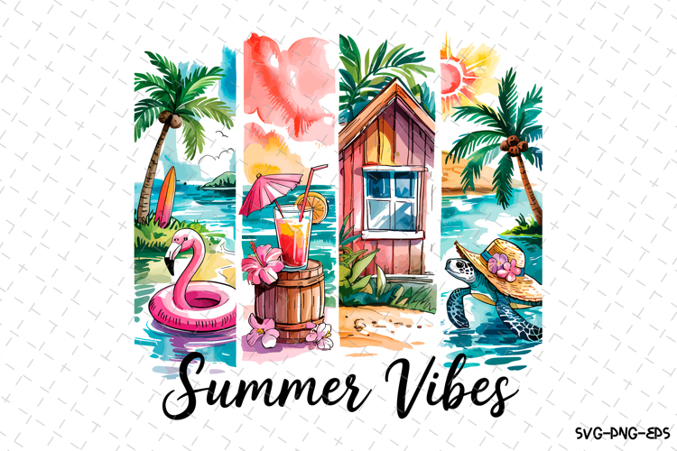 Summer Vibes Svg Image 22