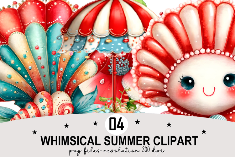 Cute Summer Clipart Image 5