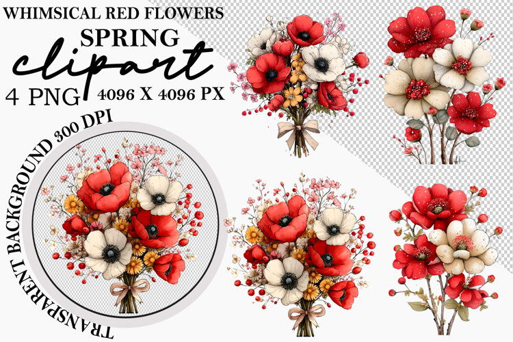 Cute Flowers Clipart Image 19