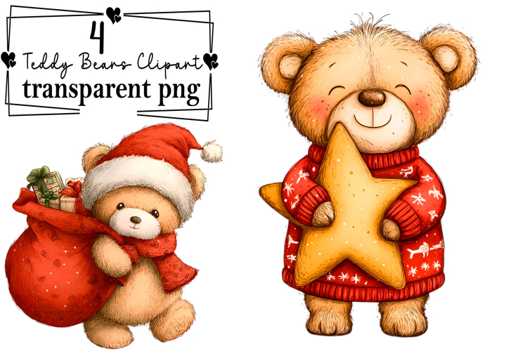 Teddy Bears Clipart Image 24