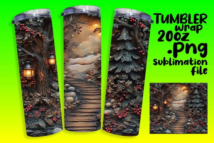 Christmas Tumbler Wrap Image 21