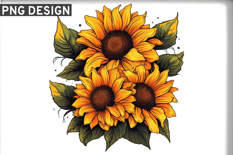 Sunflower Clipart Image 8