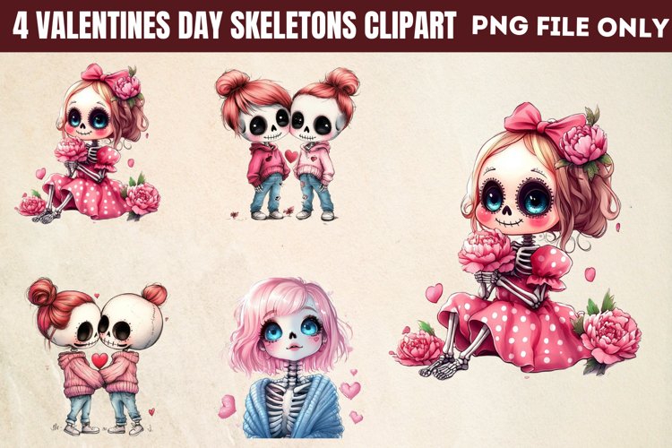 Skeletons Clipart Image 14