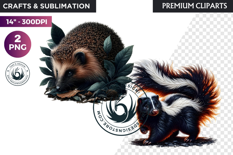 Forest Animals Clipart Image 5