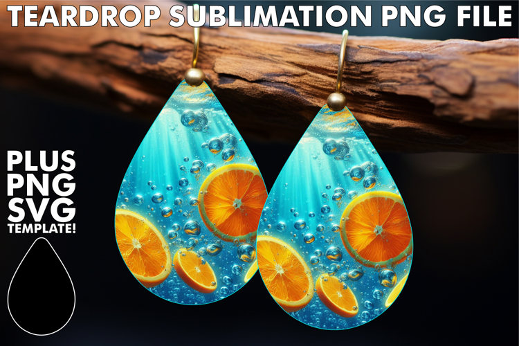 Timeless Teardrop Earrings Ideas PNG, 3D Fruits