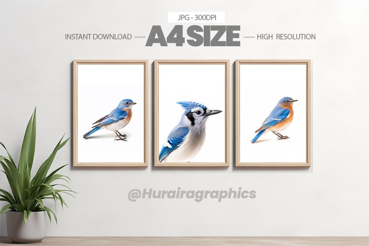 Bird Wall Art - 03 Variations example image 1