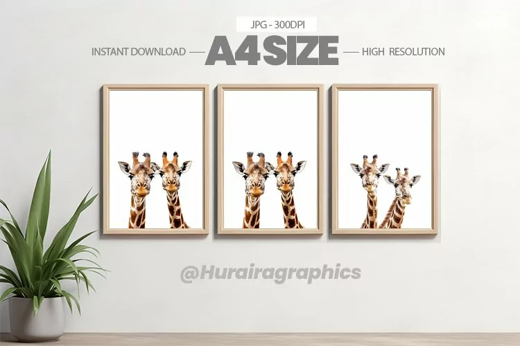 Animal Wall Art - 03 Variations