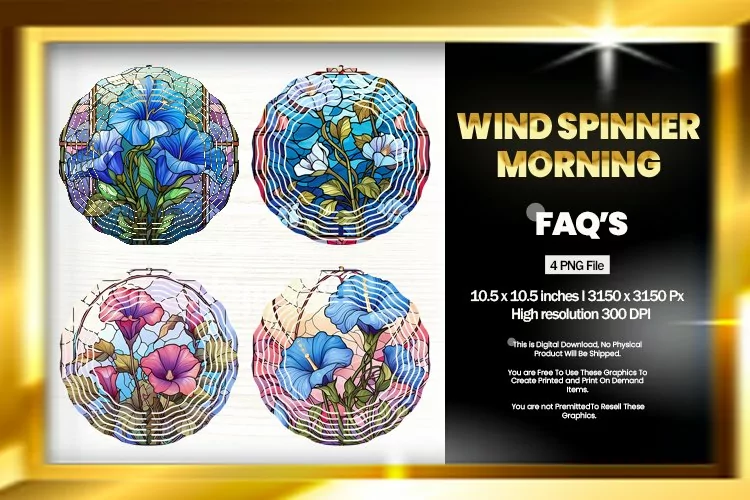 Morning Wind Spinner Sublimation - 04 Variations