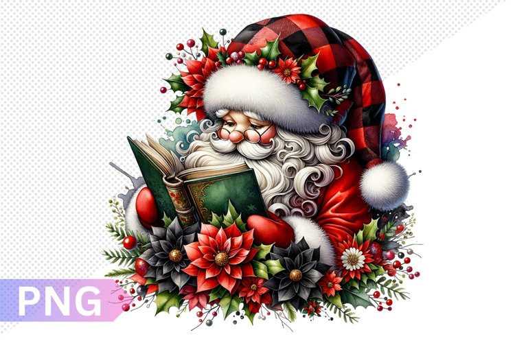 Santa Christmas Clipart Image 19