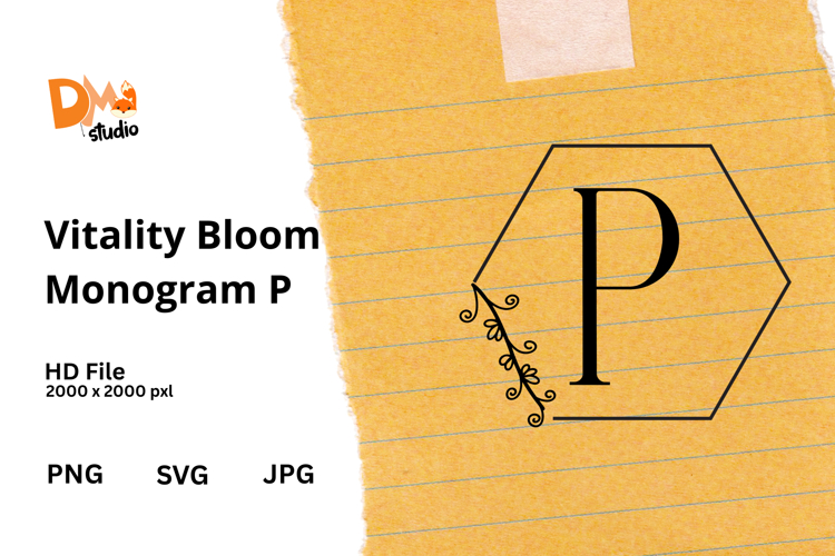 Vitality Bloom Monogram