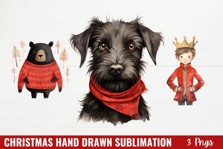 Christmas Watercolor Clipart Image 10