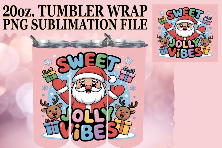 Christmas Tumbler Wrap Image 14