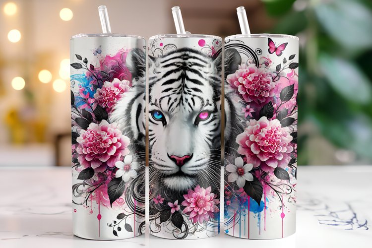 Tiger Tumbler Wrap | Sublimation | Tumblers