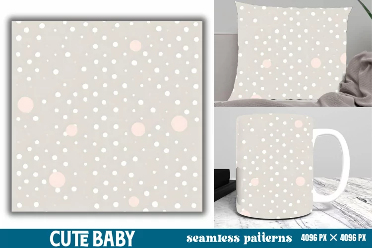 Cute Baby Pastel Digital Papers