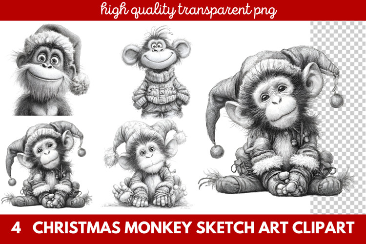 Monkey Illustration Image 10