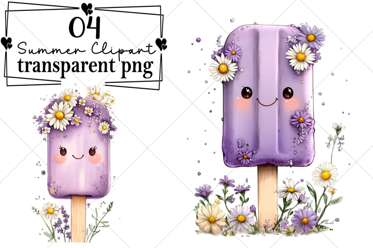 Summer Watercolor Clipart Image 21