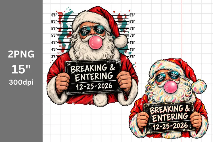 Christmas PNG, Winter PNG, Santa PNG