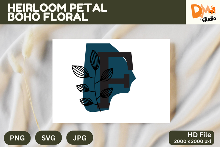 Boho Floral Svg Image 5