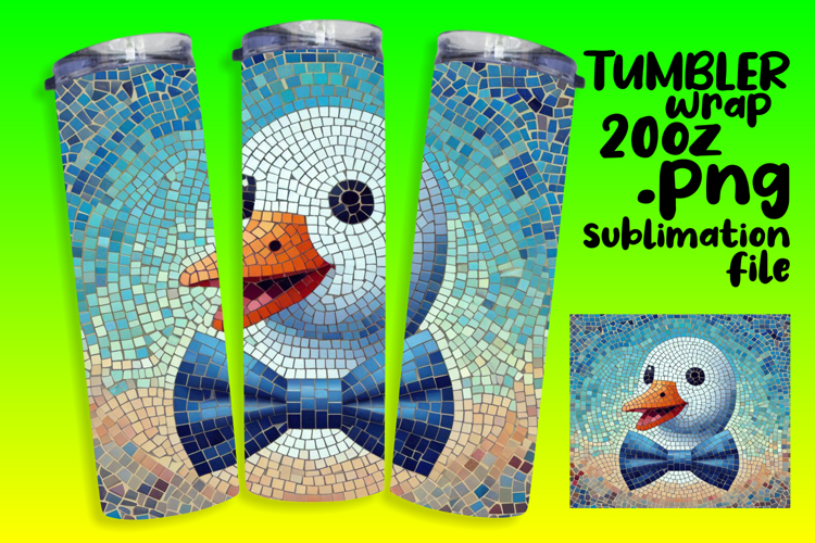 20oz Tumbler Template for Gifts , Goose