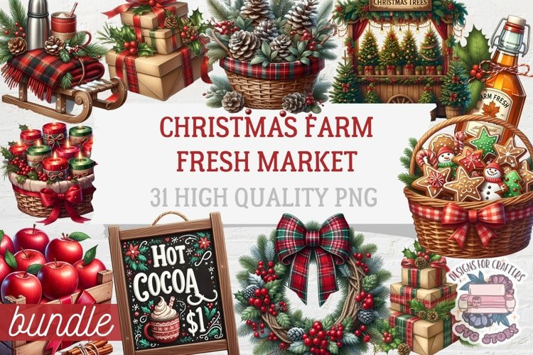 Vintage Christmas Clipart Image 23