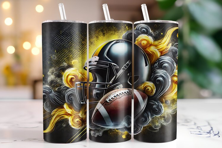 Football Tumbler Wrap | Sublimation | Tumblers