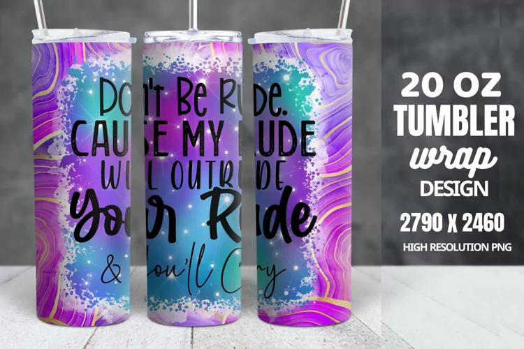 Funny Quotes 20oz Skinny Tumbler Sublimation, Sarcastic