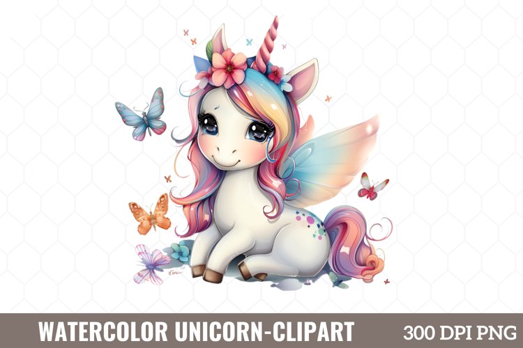 Unicorn Clipart Image 14