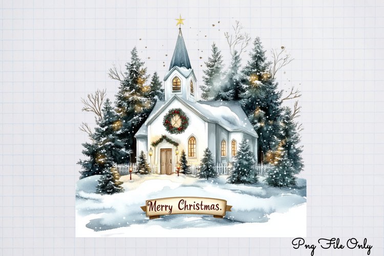 Rustic Christmas Clipart Image 21