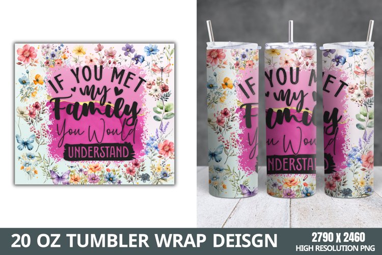 Funny Quotes 20oz Skinny Tumbler Sublimation, example image 1
