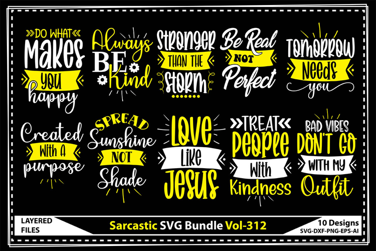 Sarcastic SVG Bundle, funny quotes Sarcasm Svg